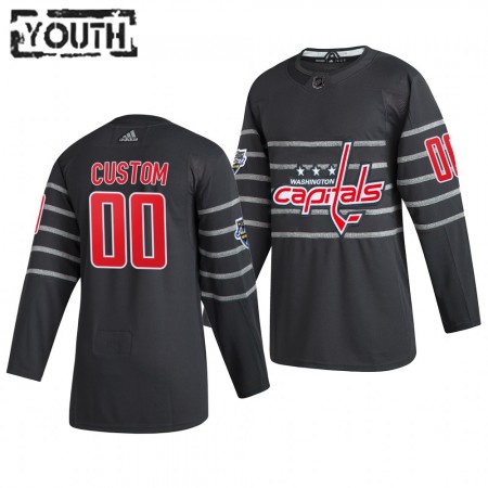 Washington Capitals Dresy Custom  Šedá Adidas 2020 NHL All-Star Authentic - Dětské